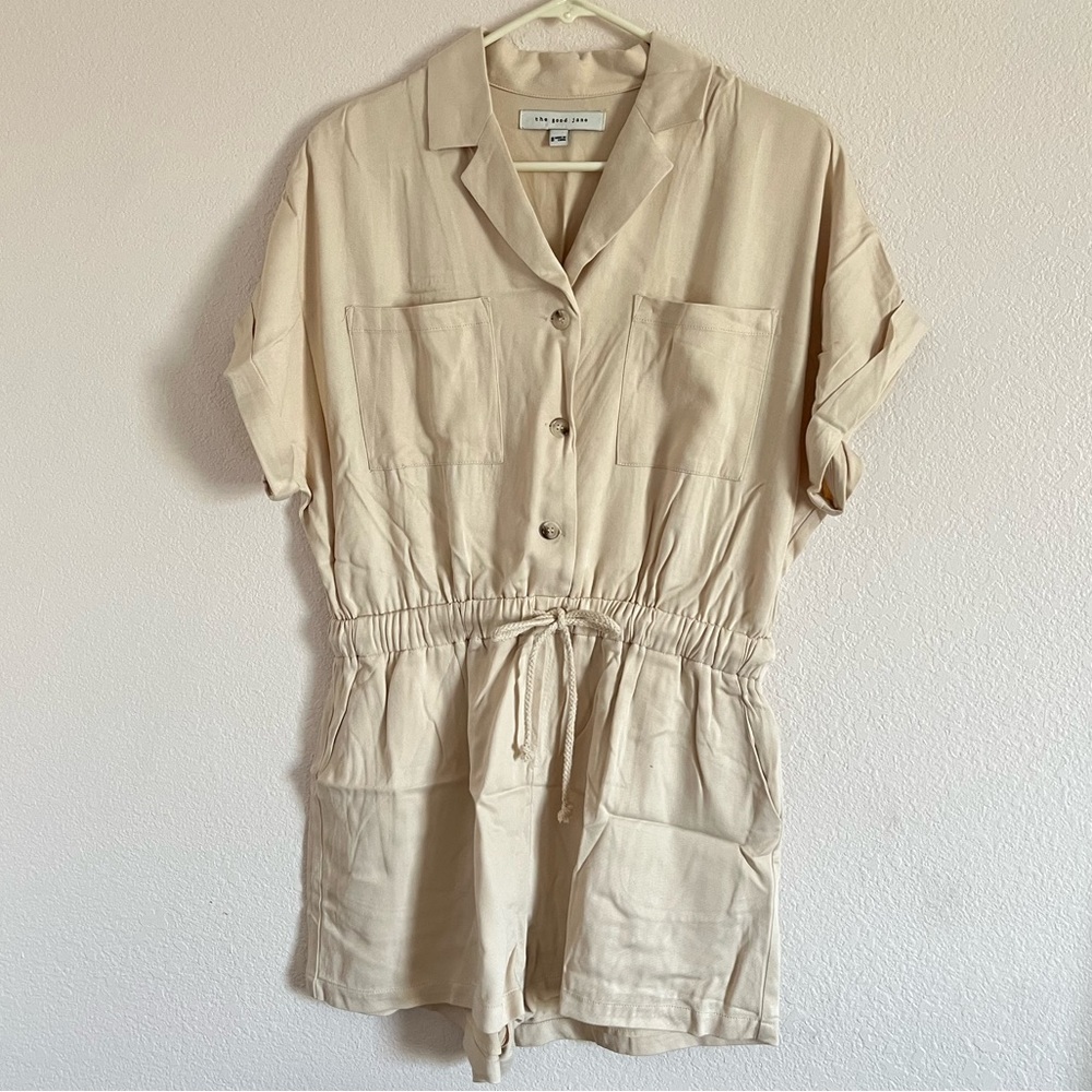 Tan Romper